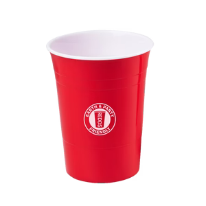 RC-REPP425RD6-6 - Redds Reusables Edition Cup Pong Pack (6Red Cups+3Ping Pong) Pack of 6 - Image 2