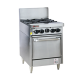 Trueheat RCR6-4-NG 600mm Oven Range l 4 Open Top Burners NG