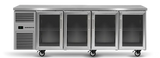 Skope RF7.UBR.4.GD | ReFlex | 4 Glass Door | Underbench GN 1/1 | Compatible Fridge | Fridge | Underbench Fridge