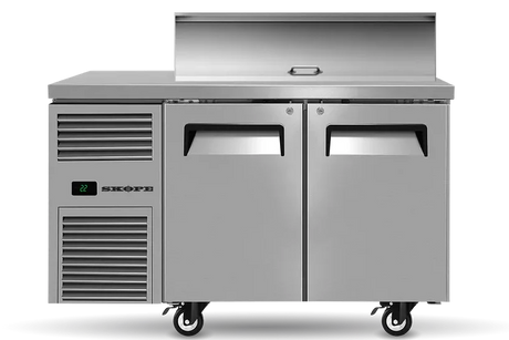 Skope PG13.PPS.2.SD | ReFlex | 2 Solid Door | Skope Prep Fridge | GN Compatible | Salad Preparation | Fridge