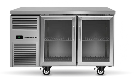 Skope RF7.UBR.2.GD | ReFlex | 2 Glass Door | Underbench GN 1/1 | Compatible Fridge | Fridge | Underbench Fridge