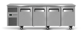 Skope RF7.UBR.4.SD | ReFlex | 4 Solid Door | Underbench GN 1/1 | Compatible Fridge | Fridge | Underbench Fridge