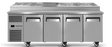 Skope RF8.PPZ.4.SD | ReFlex | 4 Solid Door | GN Compatible | Pizza Preparation Fridge | Pizza Preparation Fridge | Pizza Prep Fridg