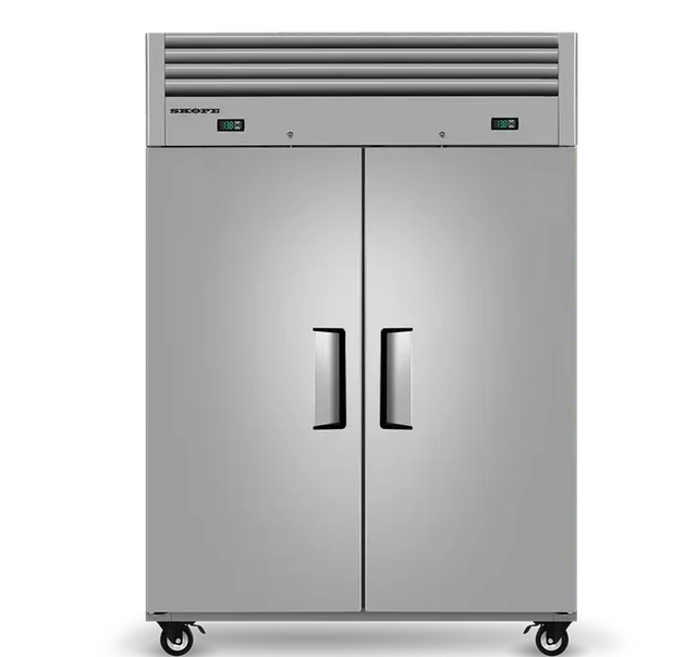 Skope RF8.UPC.2.SD | ReFlex | 2 Solid Door | Upright GN 2/1 | Compatible Fridge & Freezer | Upright Fridge Freezer