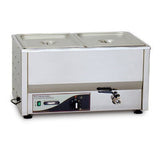 Roband BM2C Stainless Steel Countertop Bain Marie