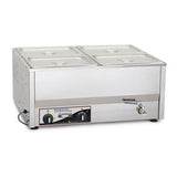 Roband BM4C Countertop Stainless Steel Bain Marie