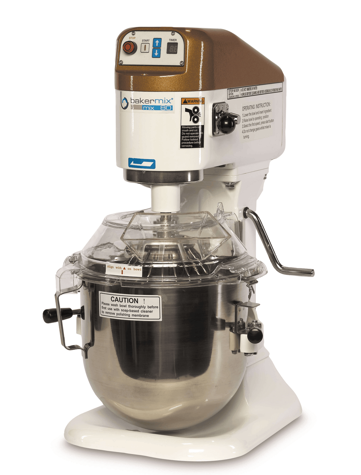 Robot Coupe SP8-S | Planetary Mixer 8L | Stainless Steel Bowl | 200W | Mixer | Commercial Planetary Mixer | 8L SP8-S