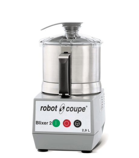 Robot Coupe Blixer 2 | 2.9L Stainless Bowl | Single Phase Motor | Stainless Steel Bowl | Food Processor | Commercial Food Processor 33231
