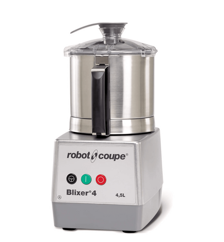 Robot Coupe Blixer 4 |  4.5L Stainless Bowl | Single Phase Motor | Vegetable Chopper | Food Processor | Commercial Food Processor 33212