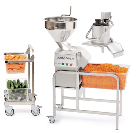 Robot Coupe CL 55 Workstation | 16 Discs (Mineral+) | 3 Phase | Vegetable Preparation Machine 2287W