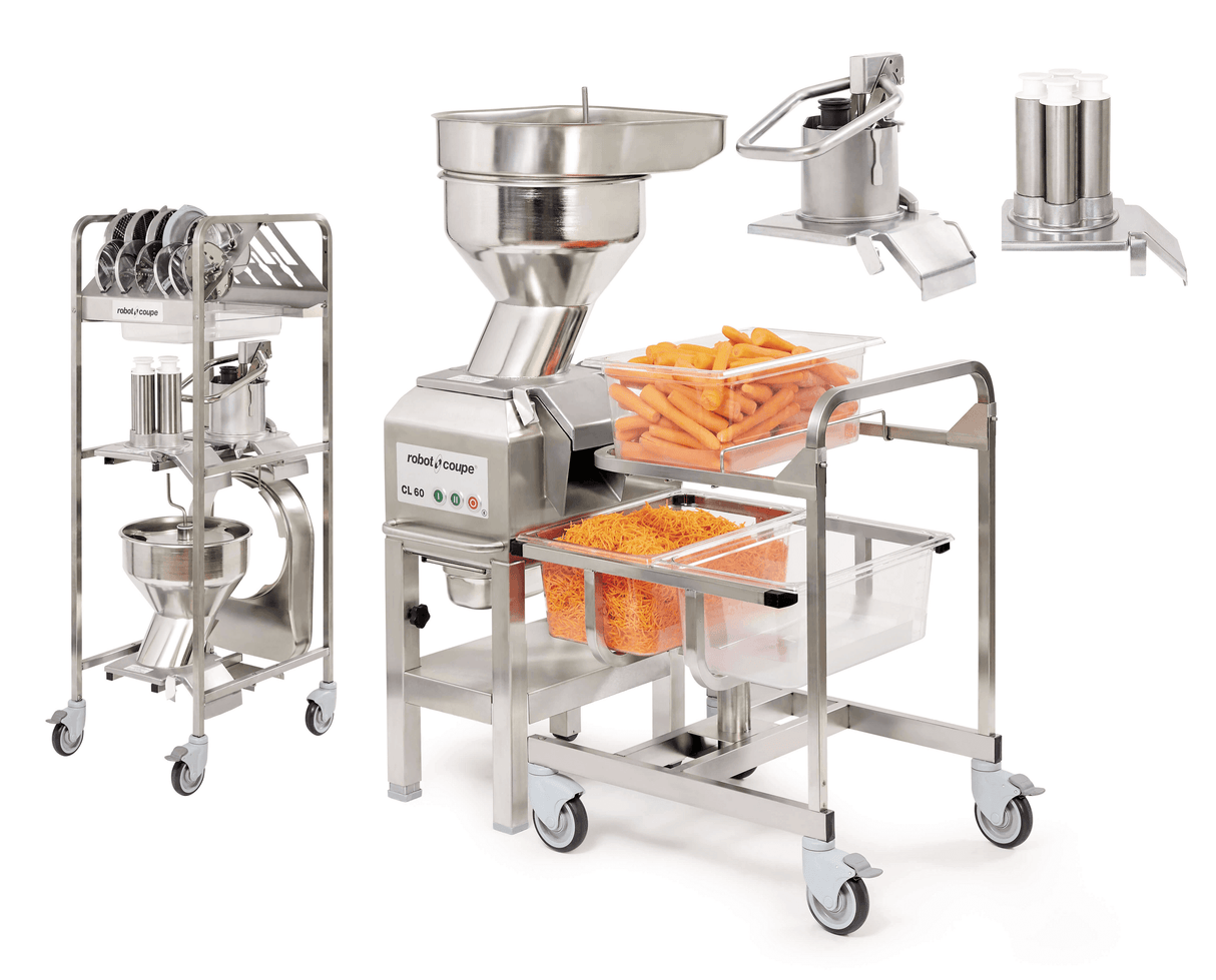 Robot Coupe CL 60 Workstation | 16 (Mineral+) Discs | 3 Phase | Vegetable Preparation Machine 2300FA