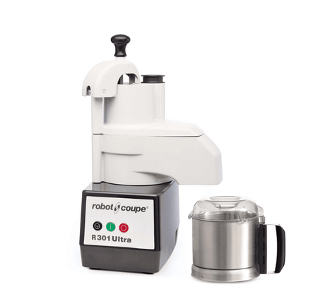 Robot Coupe R 301 Ultra | 3.7L Stainless Bowl | 4 Discs | Food Processor  | Stainless Steel Bowl | Vegetable Preparation Machine 2542