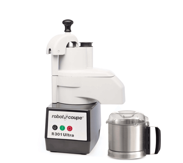 Robot Coupe R 301 Ultra | 3.7L Stainless Bowl | 4 Discs | Food Processor  | Stainless Steel Bowl | Vegetable Preparation Machine 2542