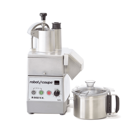 Robot Coupe R 502 V.V. |Vegetable Slicer Machine | Food Processor | Vegetable Preparation Machine | Stainless Steel Bowl | Vegetable Chopper I Food Processor | Stainless Bowl 2388