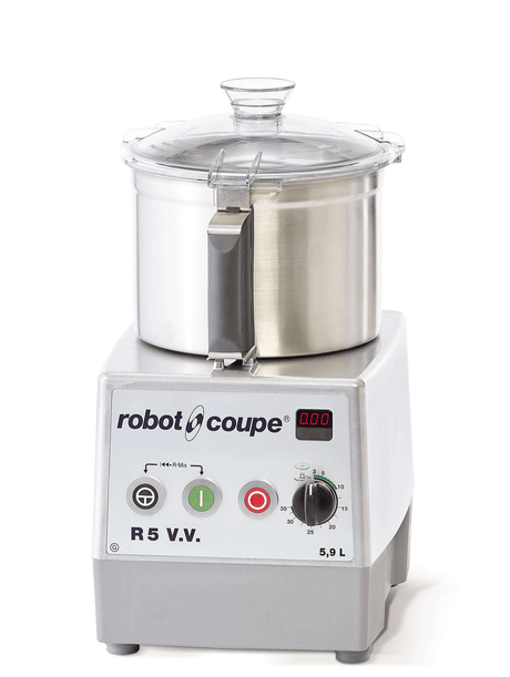 Robot Coupe R5 V.V | Cutter Mixer 5.9L | Stainless Bowl | Variable Speed | Food Processor 24621M