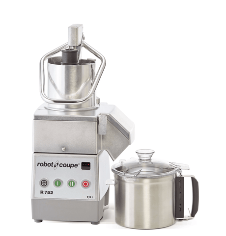 Robot Coupe R 752 | 7.5L Stainless Bowl | 3 Phase | Vegetable Preparation Machine | Vegetable Shredder | Food Processor 2113