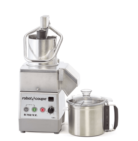 Robot Coupe R 752 V.V | Vegetable Preparation Machine | Vegetable Slicer Machine | Food Processor | Stainless Bowl 2116