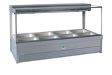 Roband S24RD Square Glass Hot Food Bain Marie