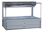 Roband SFX23RD Square Glass Refrigerated Food Bar