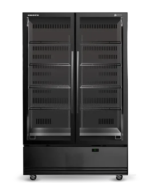 Skope 2 Glass Door Upright Display Fridge 1079L