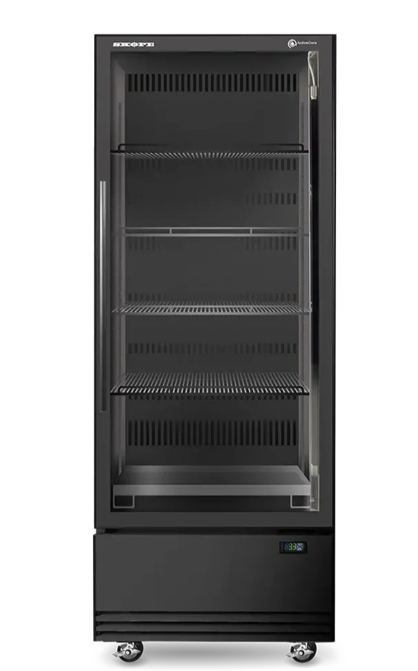 Skope 1 Glass Door Display Upright Fridge 584L