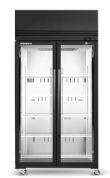 Skope SKFT1000N-A | 2 Glass Door | Upright Display | Storage Freezer | Commercial Upright Freezer