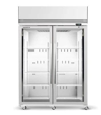 Skope 2 Glass Door Upright Display Freezer 1202L