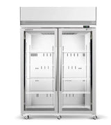 Skope 2 Glass Door Upright Display Freezer 1202L