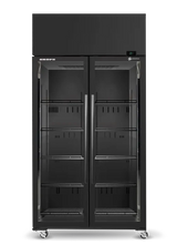 Skope 2 Glass Door Commercial Upright Display Fridge 980L