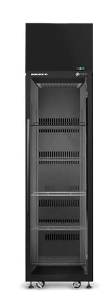 Skope 1 Glass Swing Door Upright Fridge 445L