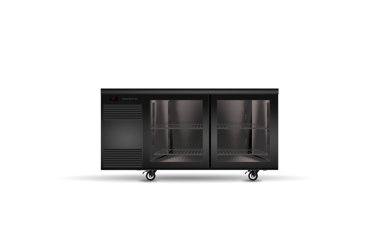 Skope BackBar SlimLine Underbench Fridge 290L