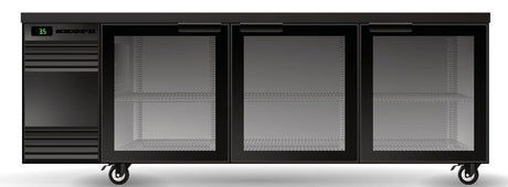 Skope SL.3.GSW | BackBar | 3 Glass Door | Swing Door | SlimLine | Fridge | Display Fridge | Commercial Fridge