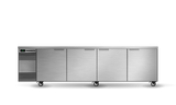 Skope BackBar SlimLine 4 Solid Door Underbench Fridge 606L