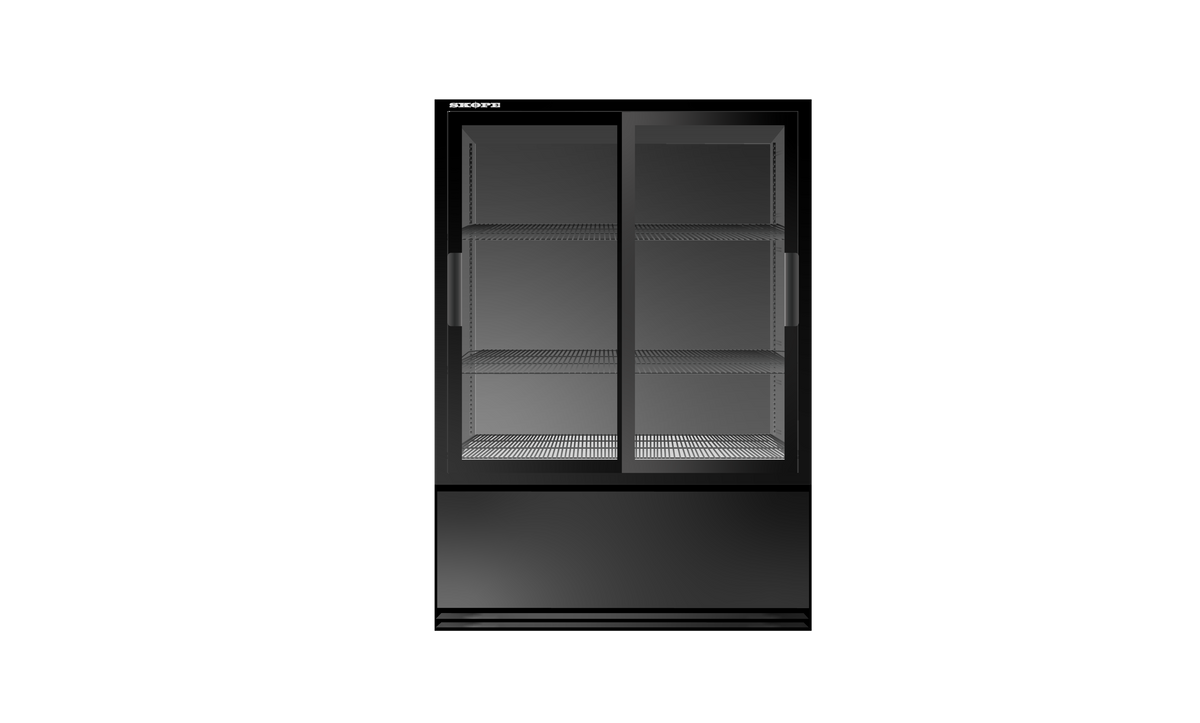Skope SpeedLane Grab & Go Fridge 2 Sliding Doors 900mm
