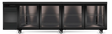 Skope SL.4.GSL.r | BackBar | 4 Glass Door | Sliding Door | SlimLine | Fridge | Display Fridge | Commercial Fridge