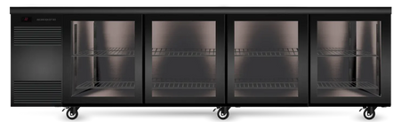 Skope SL.4.GSL.r | BackBar | 4 Glass Door | Sliding Door | SlimLine | Fridge | Display Fridge | Commercial Fridge