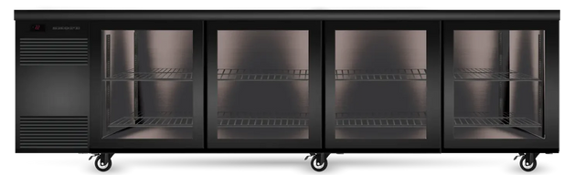 Skope SL.4.GSL.r | BackBar | 4 Glass Door | Sliding Door | SlimLine | Fridge | Display Fridge | Commercial Fridge