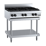 Smeg Professional SPBT6 6 Burner Boiling Top on Stand