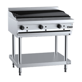 Smeg Professional SPCB9 900mm Char Broiler on Stand