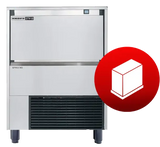 Skope SPIKA NG100 A HD DP|Self-Contained | Ice Cube Maker | Dice Ice Cuber | Ice Maker | Half Dice Ice | with Integral Bin | and Drain Dump