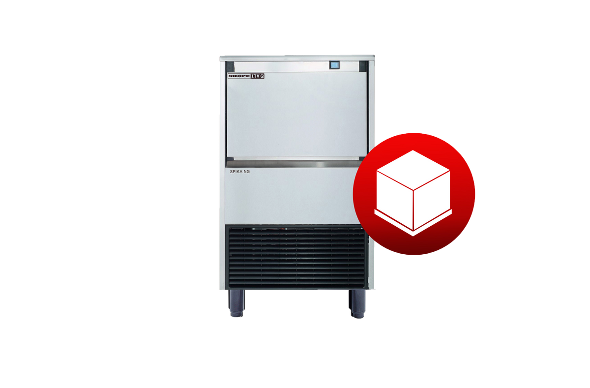 Skope Spika Self-Contained Ice Maker 76kg Full Dice Ice