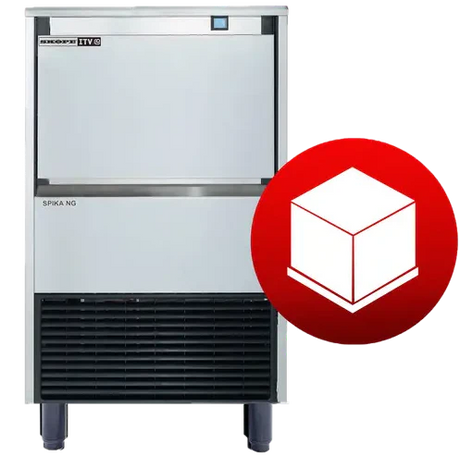 Skope SPIKA NG70 A FD | Self-Contained | Ice Cube Maker | Ice Maker | Full Dice | Ice Maker  with Integral Bin