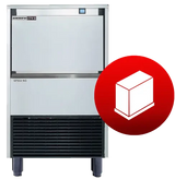 Skope SPIKA NG70 A HD | Self-Contained | Ice Cube Maker | Ice Maker | Half Dice Ice | with Integral Bin