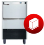 Skope SPIKA NG70 A HD DP | Self-Contained | Ice Cube Maker | Ice Maker | Half Dice Ice | with Integral Bin | and Drain Dump