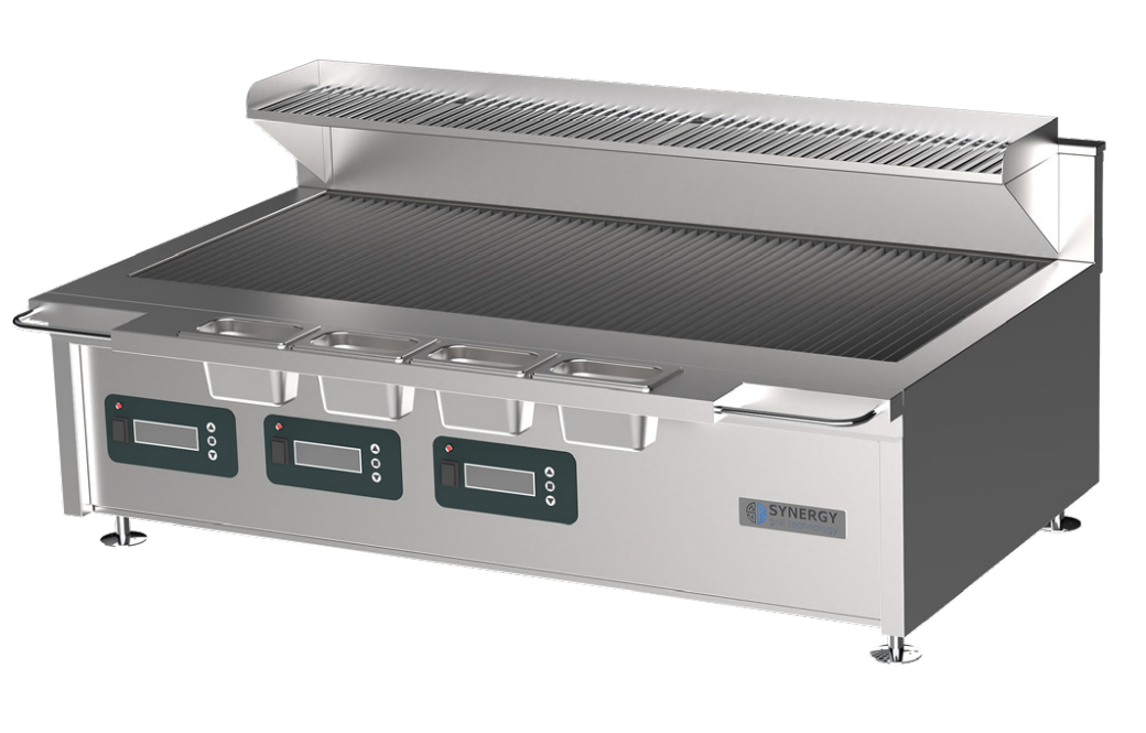 Synergy ST1305 Gas Trilogy Range 1305mm Wide Triple Burner Grill Range