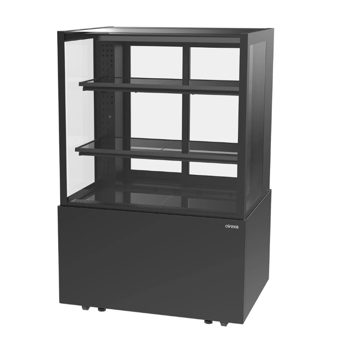 Airex AXR.FDFSSQ.09 900 Series 900mm Freestanding Refrigerated Square Food Display Fridge