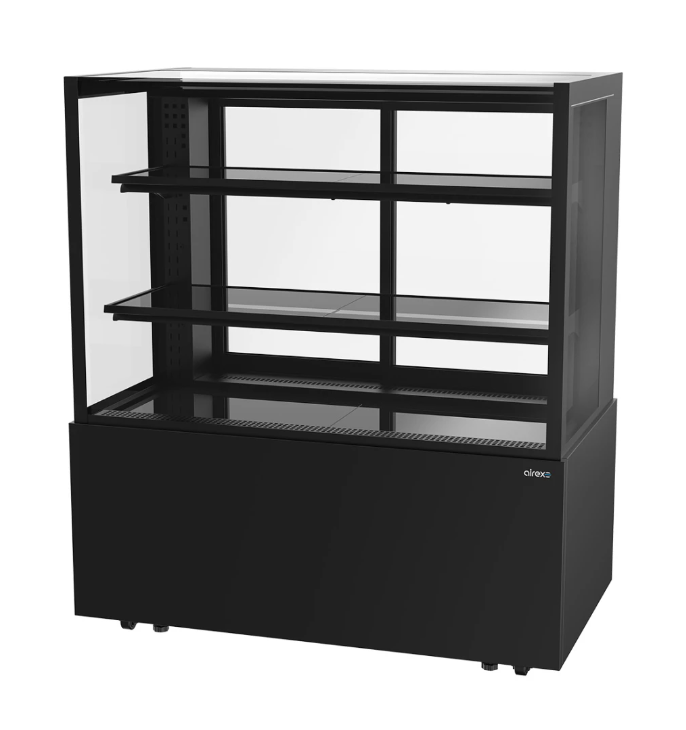 Airex AXR.FDFSSQ.12 1200 Series 1200mm Freestanding Refrigerated Square Food Display Fridge