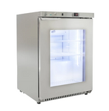 Airex AXR.UC.1G Single Door Glass Door 77L Undercounter Refrigerated Storage Undercounter Fridge