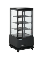 Airex AXR.MECT.1.0966 Single Door Countertop 78L Upright Merchandiser Fridge Display Fridge