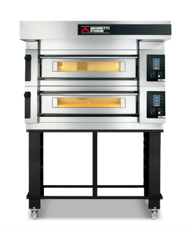 Moretti COMP S100E/2A/S Series I Double Deck Pizza Oven I on Stand I 502kg